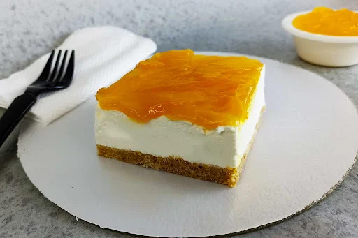 Mango Cheesecake Slice