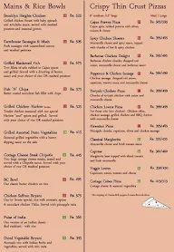 The Hangout by 1861 menu 2