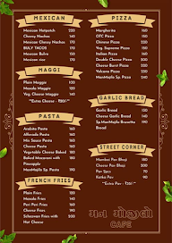 Manmojilo Cafe menu 3