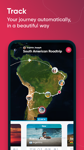 Screenshot Polarsteps - Travel Tracker