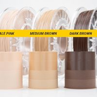 ColorFabb varioShore Prosethetic TPU Filament - 1.75mm (0.70kg) Dark Brown