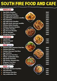 South Fire Food & Cafe menu 1