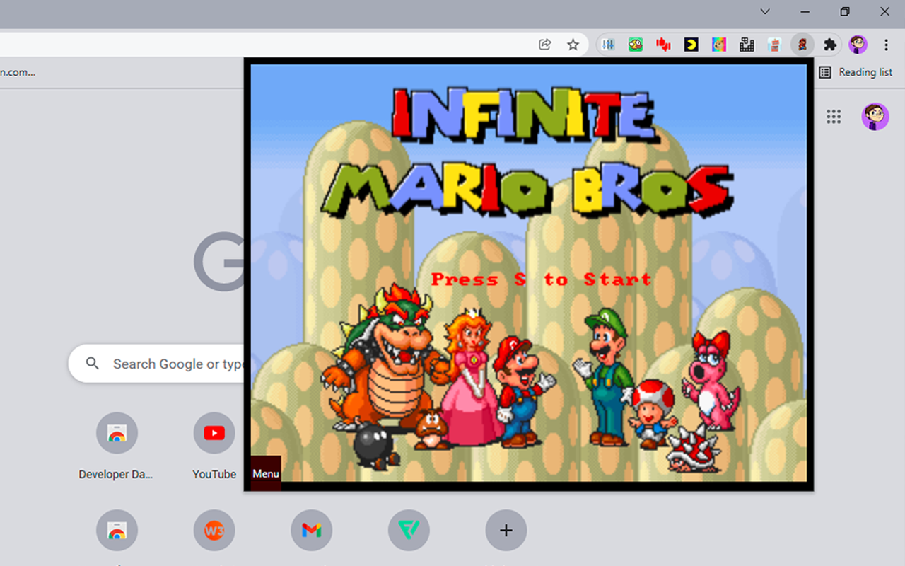 Infinite Mario Bros for Chrome™ Preview image 3