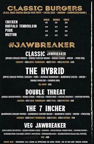 Jimis Burger menu 3