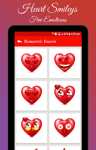 Heart Smileys free Emoticons and Symbols