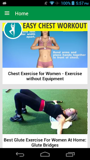 Learn Women Exercises Videos