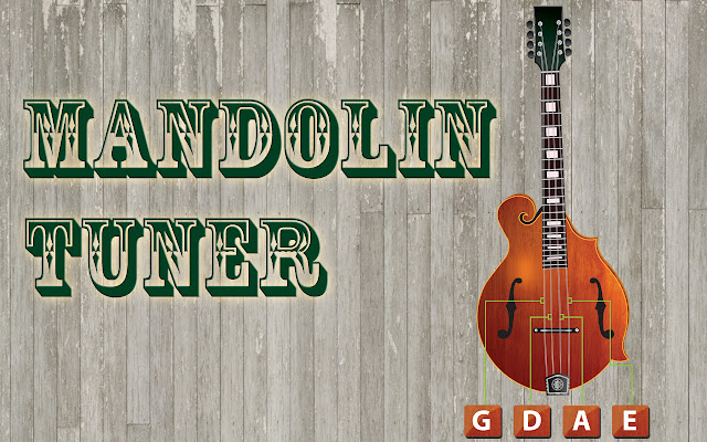 Mandolin Tuner chrome extension