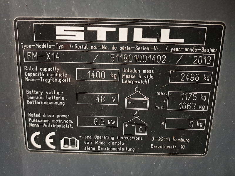 Picture of a STILL FM-X 14