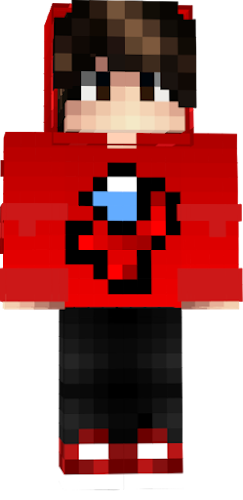 SANTI skin Minecraft Among Us | Nova Skin