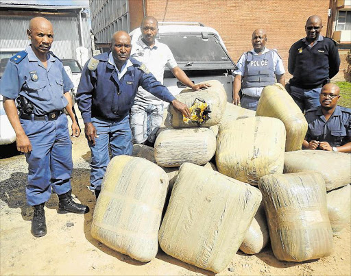 Three women have been arrested with dagga to the value of R50 000