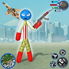 US Army Stickman Rope Hero-New Gangster Crime Game 1