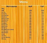 Shree Radhe Krishna Pavitra Bhojnalaya menu 1