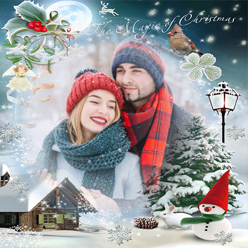 Winter Photo Frame