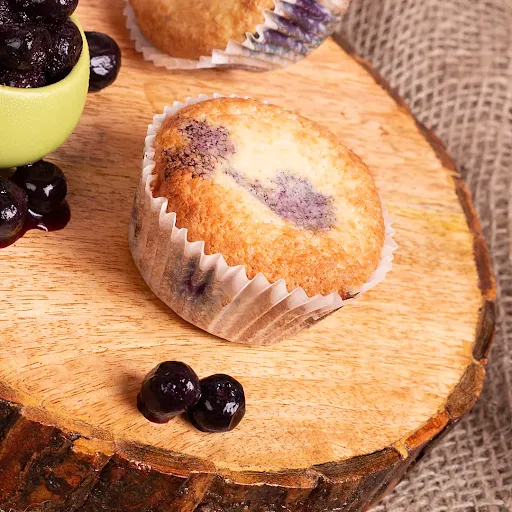 2 Keto Blueberry Muffin