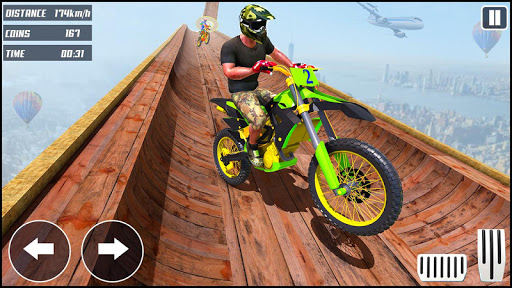 Screenshot Moto Racing: Stunt Race Games