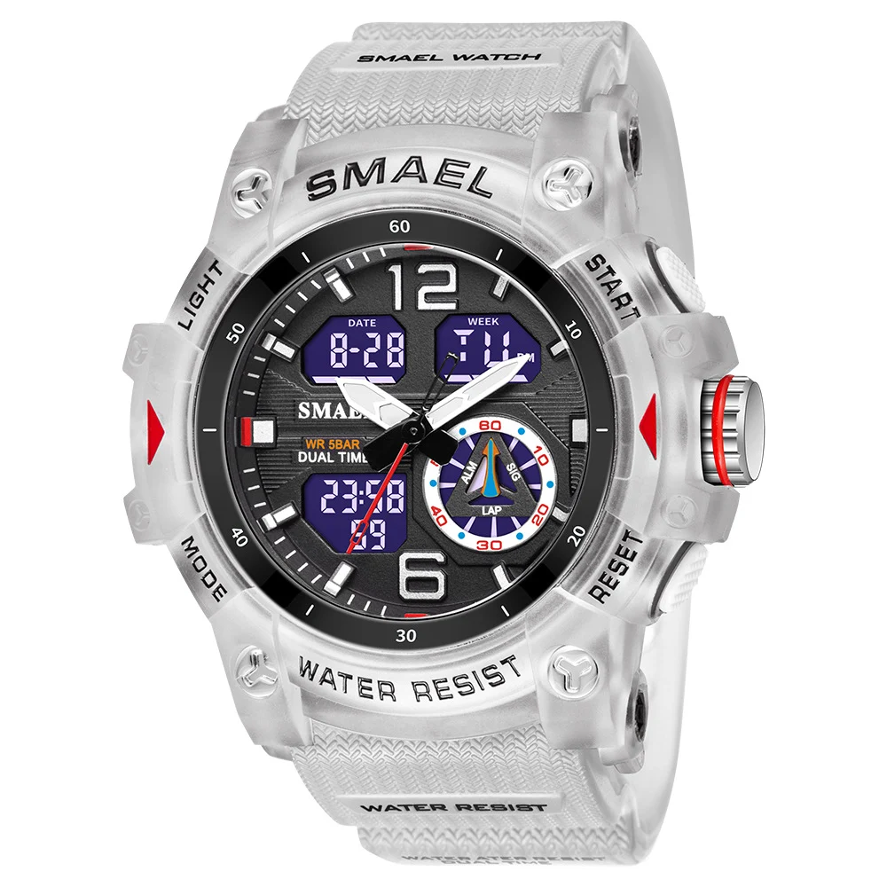 Title 2, Montre électronique à quartz à double affichage...