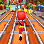 Cover Image of Herunterladen Power Subway Ninja Steel Dash 1.0 APK