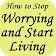 How to Stop Worrying and Start Living by Alpen icon