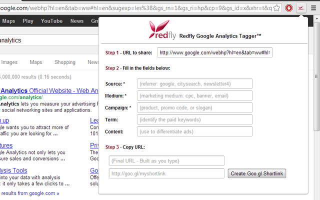 Redfly Tagger for Google Analytics™ Preview image 4