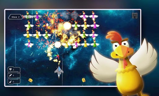 Chicken Of Galaxy 2.6.5 APK + Мод (Бесконечные деньги) за Android