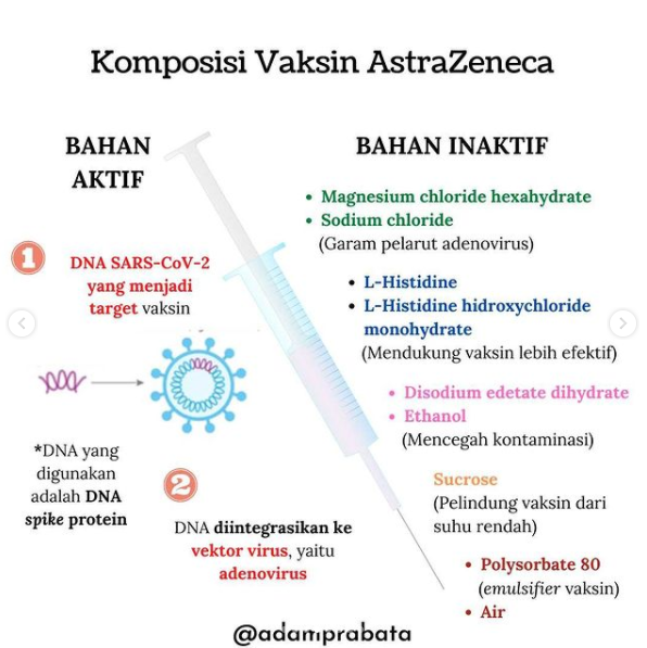 Vaksin astrazeneca ada babi