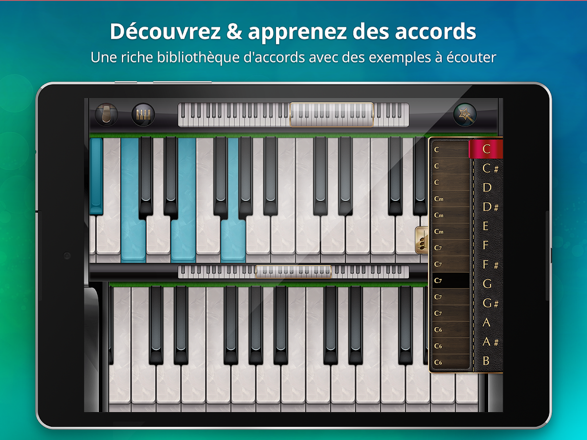 Piano Jeux de musique cool pour clavier magique Applications