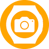 Phone Camera Remote Circle - P (DEPRECATED) icon