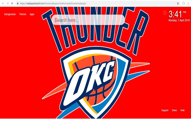 Fondo de pantalla de Oklahoma City Thunder