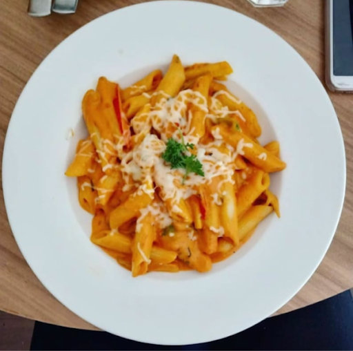 Special Pink Sauce Penne Pasta - Veg