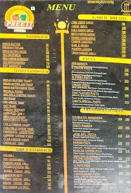 Preeti Sandwich And Juice Centre menu 4