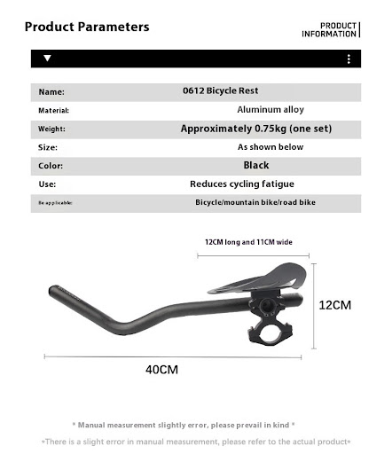 Title 12, Long Distance Aluminum Alloy Handlebars for Roa...