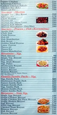 Sri Kaveri's Family Restaurant menu 5