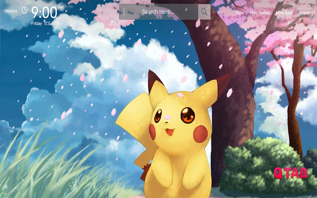 Pikachu Wallpapers HD Theme