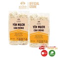 Combo Tiết Kiệm (2 Túi 500G) Yến Mạch Cán Dẹt (Cán Mỏng) Nguyên Chất Nhập Khẩu Úc Dk Harvest - Ngũ Cốc Tác Dụng Giảm Can
