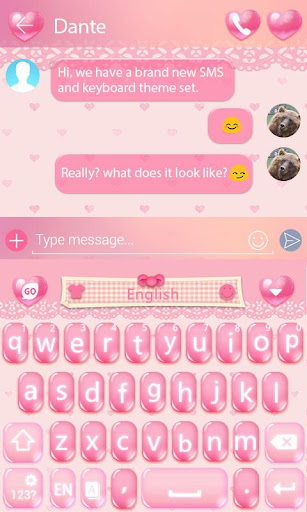 免費下載個人化APP|Pink Girl Keyboard Theme app開箱文|APP開箱王