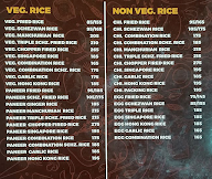 Yuvaan Cafe & Chinese Lounge menu 3