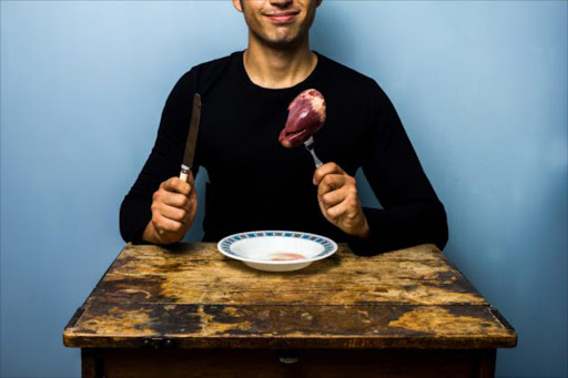 Man eats human flesh. Image: iStock