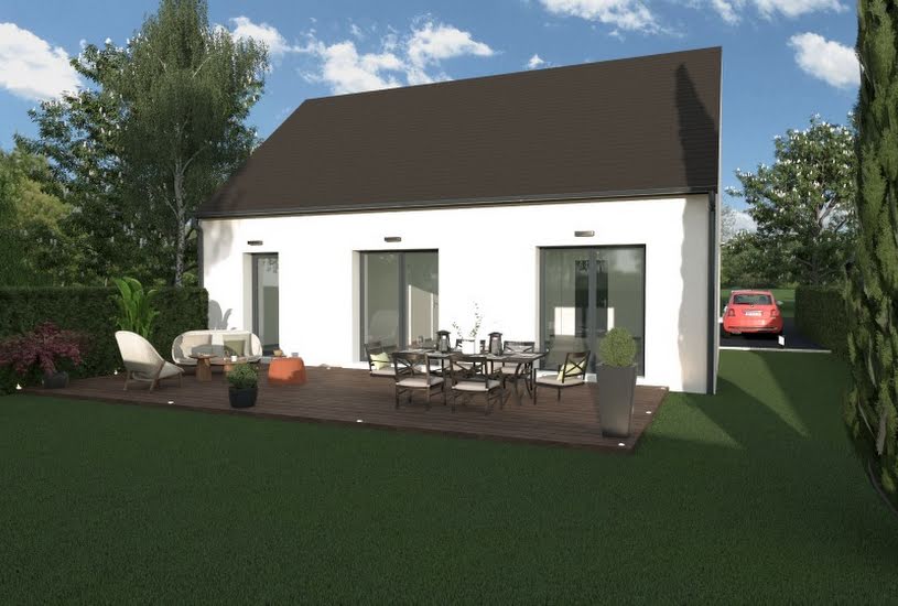  Vente Terrain + Maison - Terrain : 500m² - Maison : 80m² à Parçay-Meslay (37210) 