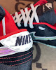 lpl x nike dunk low black/white-bright crimson