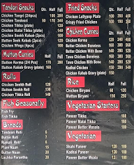 Mehtab Chicken Point menu 2