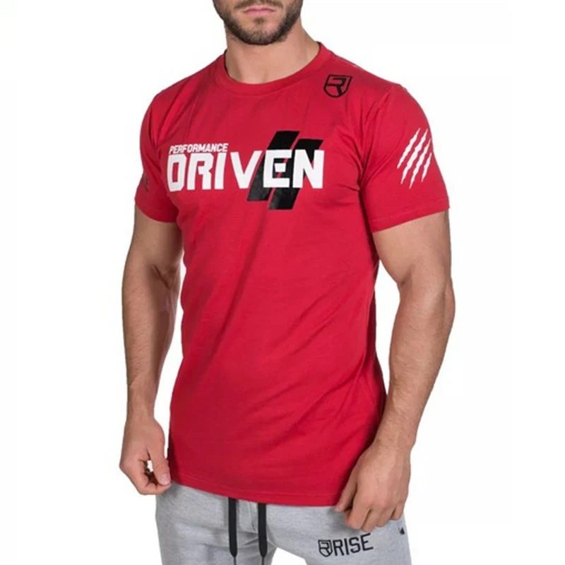 Muscle Fitness Brothers Summer Men's Sports Casual T-shirt