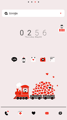 love train DodolLauncherTheme