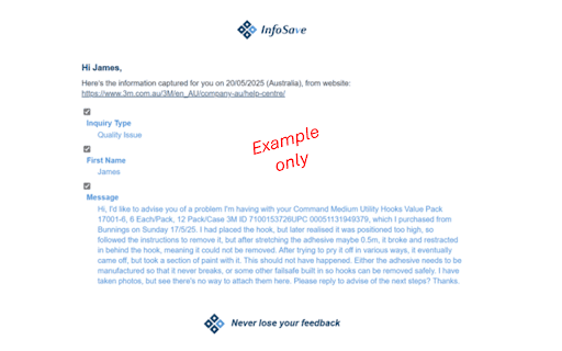 Info Save screenshot 3