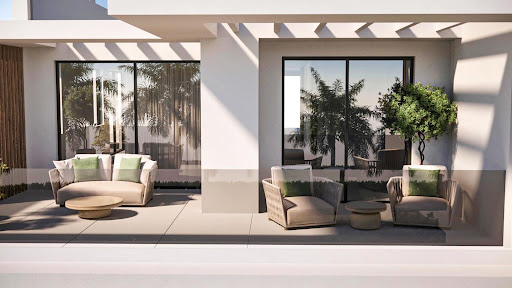 Appartement avec terrasse et piscine 1