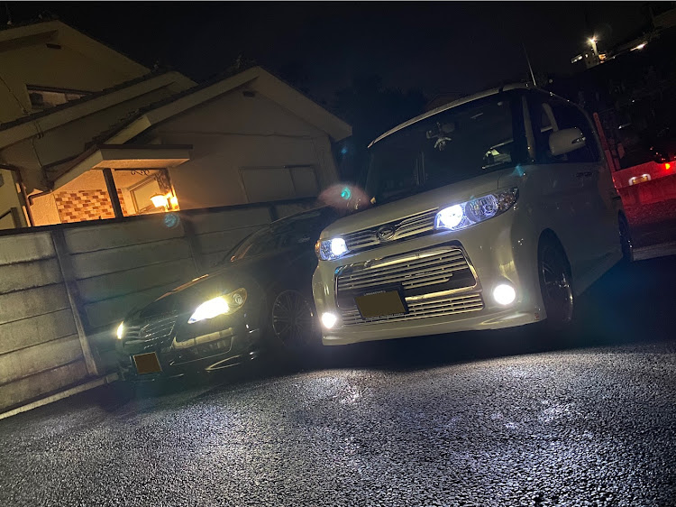 タントカスタムの120マークX・GRX120・洗車・身内コラボ・今年もあとわずかに関するカスタム事例の投稿画像1枚目