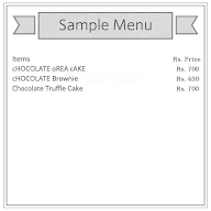 Shirley's Cakes And Bakes menu 1