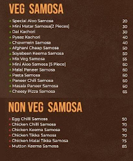 Samosa Kingdom menu 3