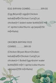 BR Caterers menu 1