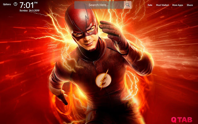 The Flash Wallpapers HD Theme