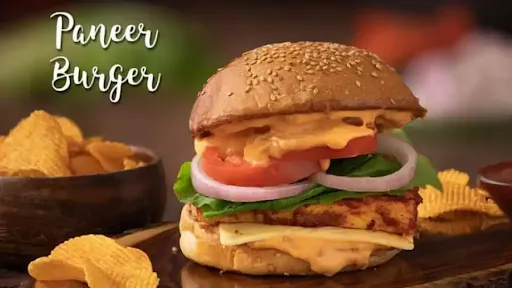 Tandoori Paneer Burger